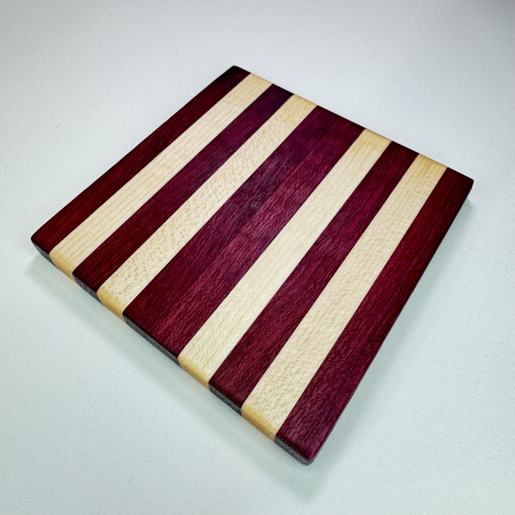 Main Engineering - Purple Heart & Maple - Coaster